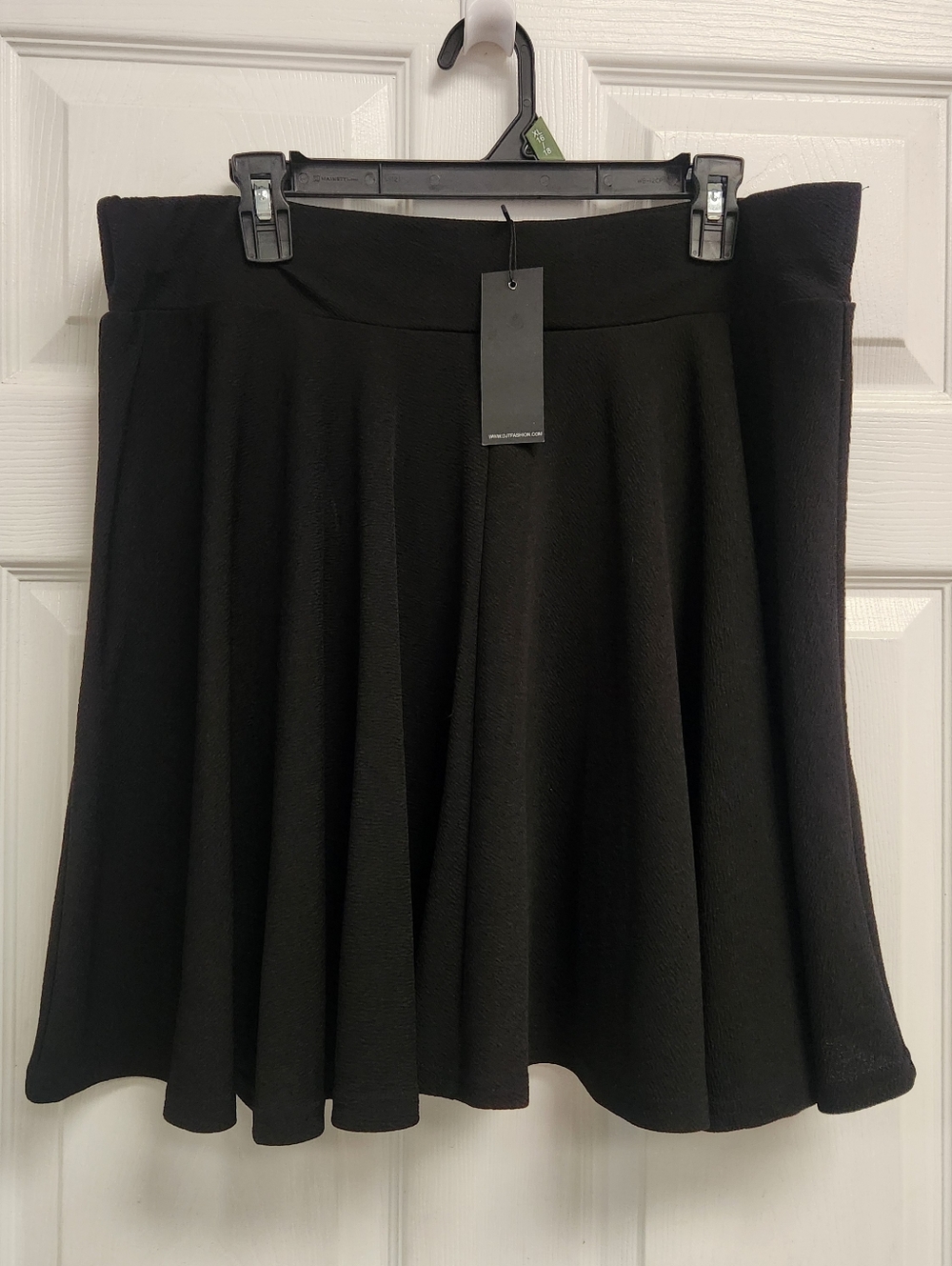 Women's Black Skater Skirt – Timeless Flared Design